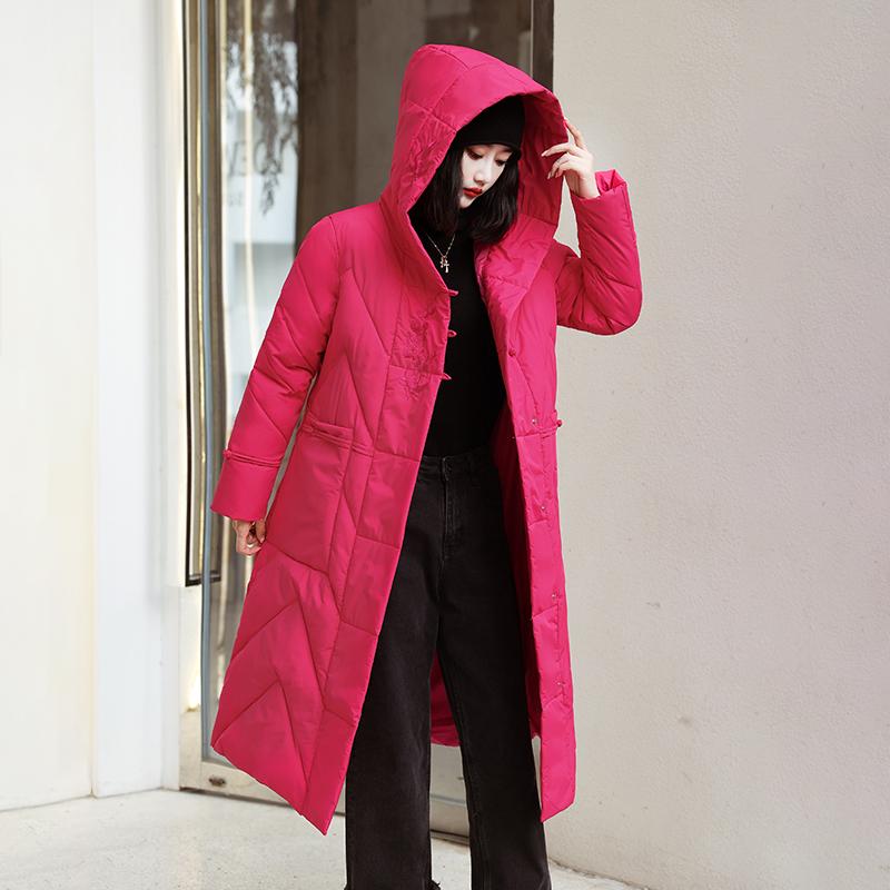 Женское осенне-зимнее пальто с капюшоном и длинными рукавами, однобортное свободное теплое длинное пальто с узлом XXL розы красного
Женское осенне-зимнее пальто с капюшоном и длинными рукавами, однобортное свободное теплое длинное пальто с узлом XXL розы красного
