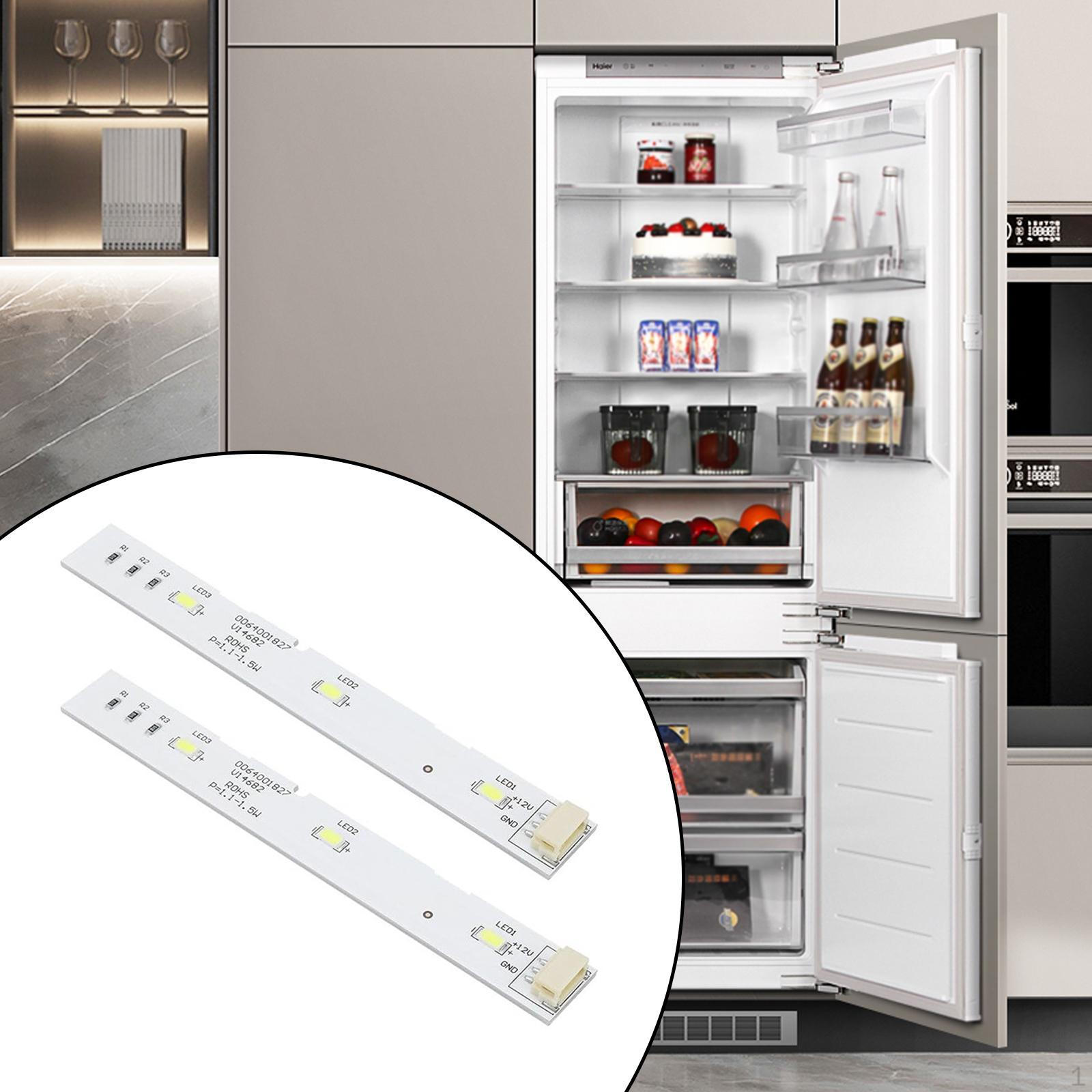 Световая плата холодильника Светодиодная лампа морозильной камеры Профессиональная Простая в установке Ремонт Освещение Холодильник Светодиодная лента 2PCS
Световая плата холодильника Светодиодная лампа морозильной камеры Профессиональная Простая в установке Ремонт Освещение Холодильник Светодиодная лента 2PCS
