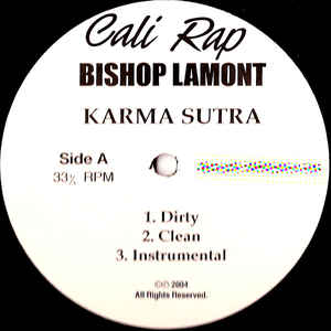 12inch Record BISHOP LAMONT - Karma Sutra / Body Language NONE Not On Label 2004 US Rap & Hip-Hop/R&B Used
12inch Record BISHOP LAMONT - Karma Sutra / Body Language NONE Not On Label 2004 US Rap & Hip-Hop/R&B Used