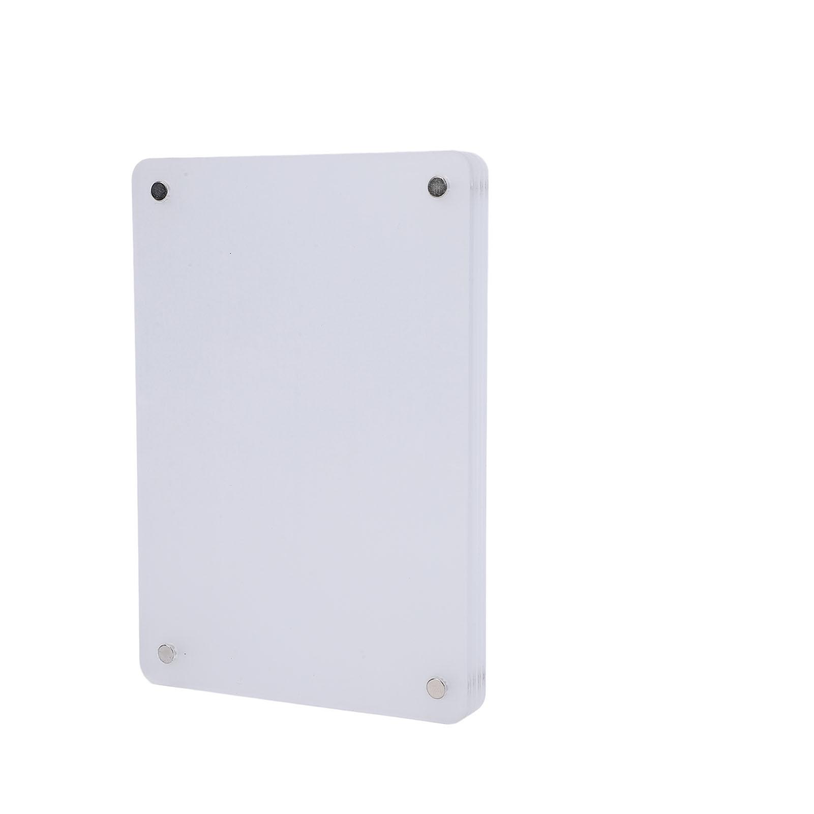 Акриловая магнитная фоторамка 3,5 x 5 дюймов Долговечный магнит на холодильник Рамка для фотографий для OneStep2
Акриловая магнитная фоторамка 3,5 x 5 дюймов Долговечный магнит на холодильник Рамка для фотографий для OneStep2