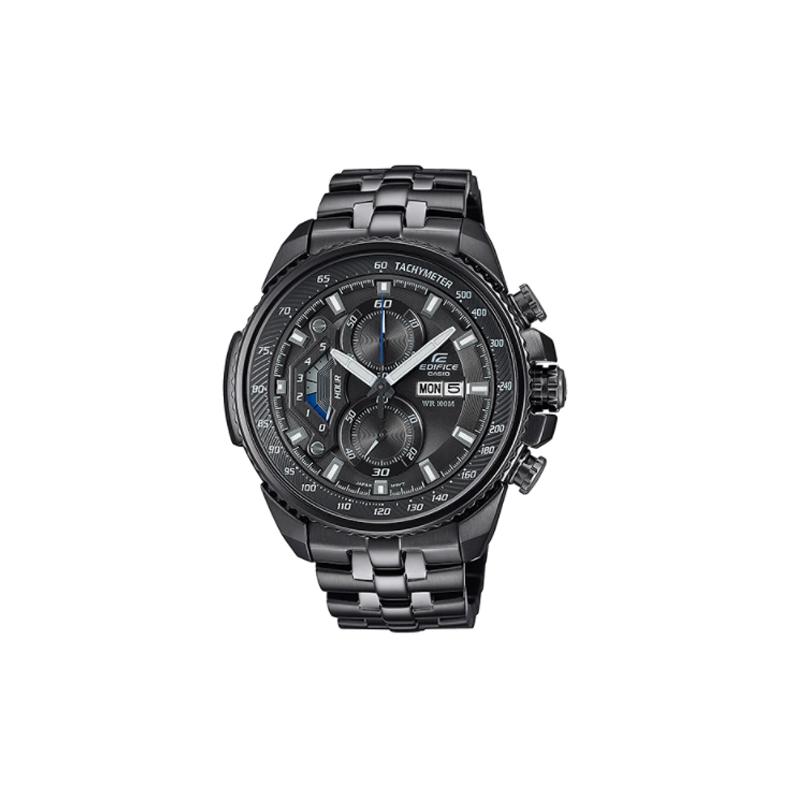 Casio EDIFICE series waterproof quartz movement stainless steel strap Japanese and Korean watch men s watch black dial EF-558DC-1A чёрный
Casio EDIFICE series waterproof quartz movement stainless steel strap Japanese and Korean watch men s watch black dial EF-558DC-1A чёрный