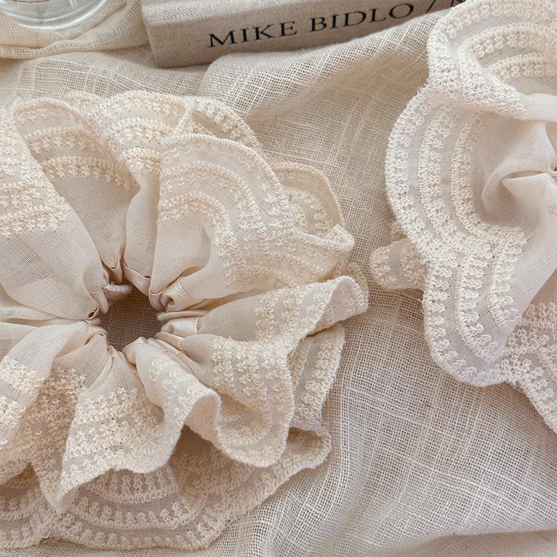 Double Layer Lace Ribbon Hair Ties French Romantic Hollow Large Intestine Ring Hair Ornaments Lolita Style Ties For Women
Double Layer Lace Ribbon Hair Ties French Romantic Hollow Large Intestine Ring Hair Ornaments Lolita Style Ties For Women