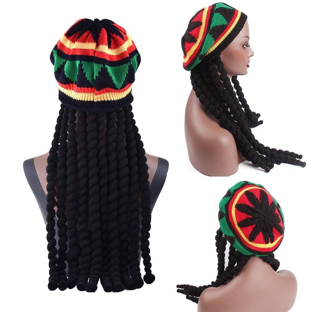 Wig Jamaican Unisex Christmas Hombre Dreadlocks Rasta Hair Hat Hip Hop Cap Knitted Beanies Hat MXM-05
Wig Jamaican Unisex Christmas Hombre Dreadlocks Rasta Hair Hat Hip Hop Cap Knitted Beanies Hat MXM-05