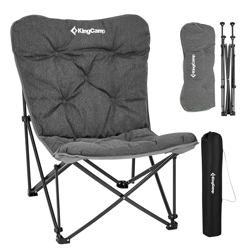 KingCamp outdoor chair butterfly chair camp chair extra large size high back Extremely comfortable to sit on fluffy cushion Load capacity 180kg Easy
KingCamp outdoor chair butterfly chair camp chair extra large size high back Extremely comfortable to sit on fluffy cushion Load capacity 180kg Easy