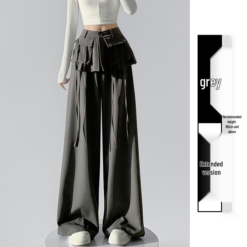 Women s 2026 Spring Faux Two-Piece Button-Front Wide-Leg Pants - Slimming, Straight, and Casual Fit S
Women s 2026 Spring Faux Two-Piece Button-Front Wide-Leg Pants - Slimming, Straight, and Casual Fit S