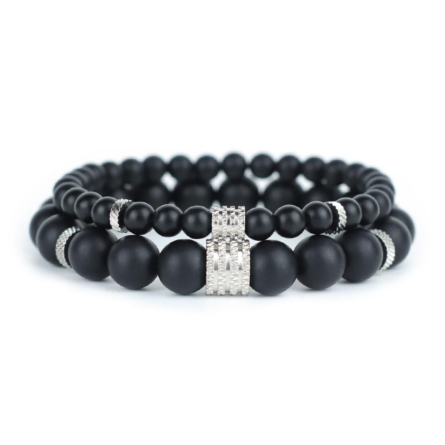 Unique Men Bracelet 2Pcs/Set 6mm 10mm Tiger Eyes Howlite Obsidian Beaded Braslet Homme Unfading Leisure Versatile Accessories онікс
Unique Men Bracelet 2Pcs/Set 6mm 10mm Tiger Eyes Howlite Obsidian Beaded Braslet Homme Unfading Leisure Versatile Accessories онікс