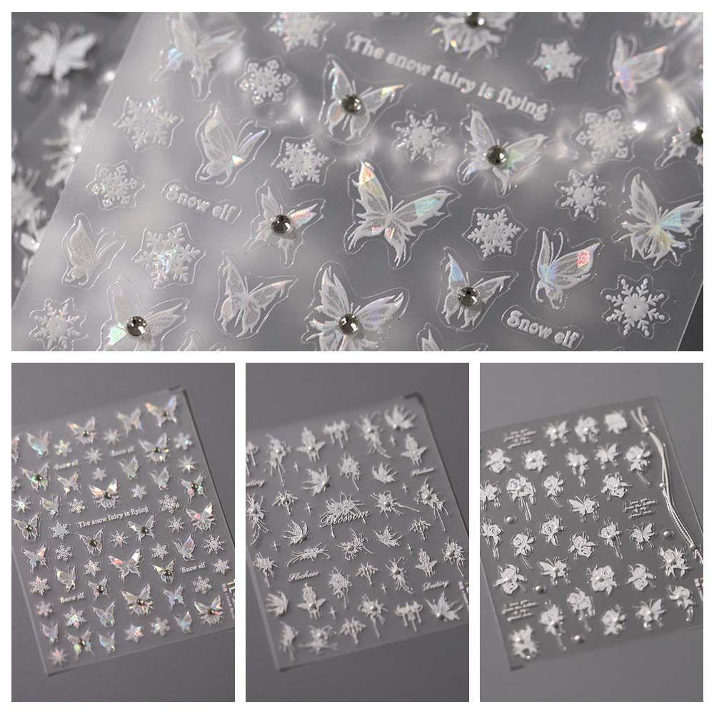 Manicure Ornaments Pearl Flowers Nail Decals 5D Crystal Diamond Butterfly Nail Decorations Gifts
Manicure Ornaments Pearl Flowers Nail Decals 5D Crystal Diamond Butterfly Nail Decorations Gifts