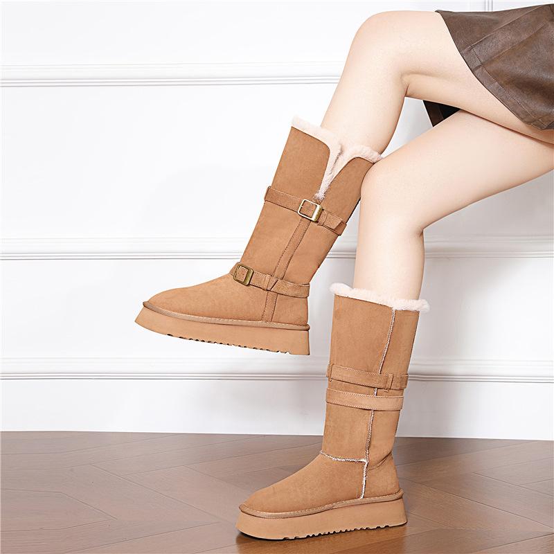 Thick-soled high-sleeved snow boots for women s winter new fleece warm and high-end fashion Northeast cotton boots for women 40
Thick-soled high-sleeved snow boots for women s winter new fleece warm and high-end fashion Northeast cotton boots for women 40