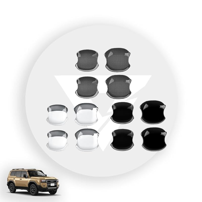 KUTOOK new land cruiser land cruiser 250 LC250 TRJ250W GDJ250W Fashionable dress up Exterior parts door handle garnish door handle protector
KUTOOK new land cruiser land cruiser 250 LC250 TRJ250W GDJ250W Fashionable dress up Exterior parts door handle garnish door handle protector