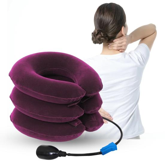 Yousheng Inflatable Neck Stretcher Dispel Fatigue Massage Relieve Muscle Tension Cervical Traction for Unisex королівський синій колір
Yousheng Inflatable Neck Stretcher Dispel Fatigue Massage Relieve Muscle Tension Cervical Traction for Unisex королівський синій колір