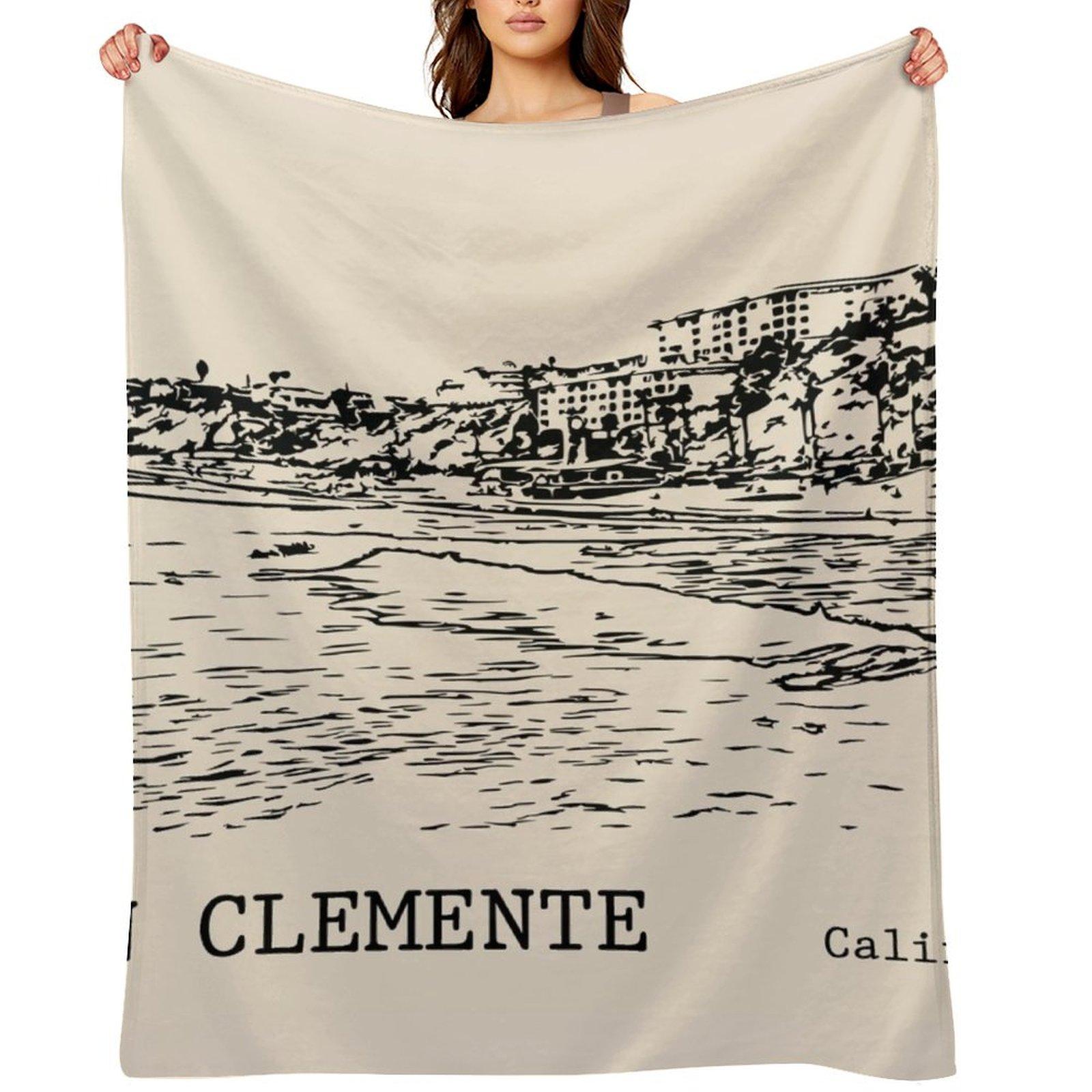 San Clemente California Throw Blanket funny gift halloween Furry Luxury St Blankets 30x40in
San Clemente California Throw Blanket funny gift halloween Furry Luxury St Blankets 30x40in