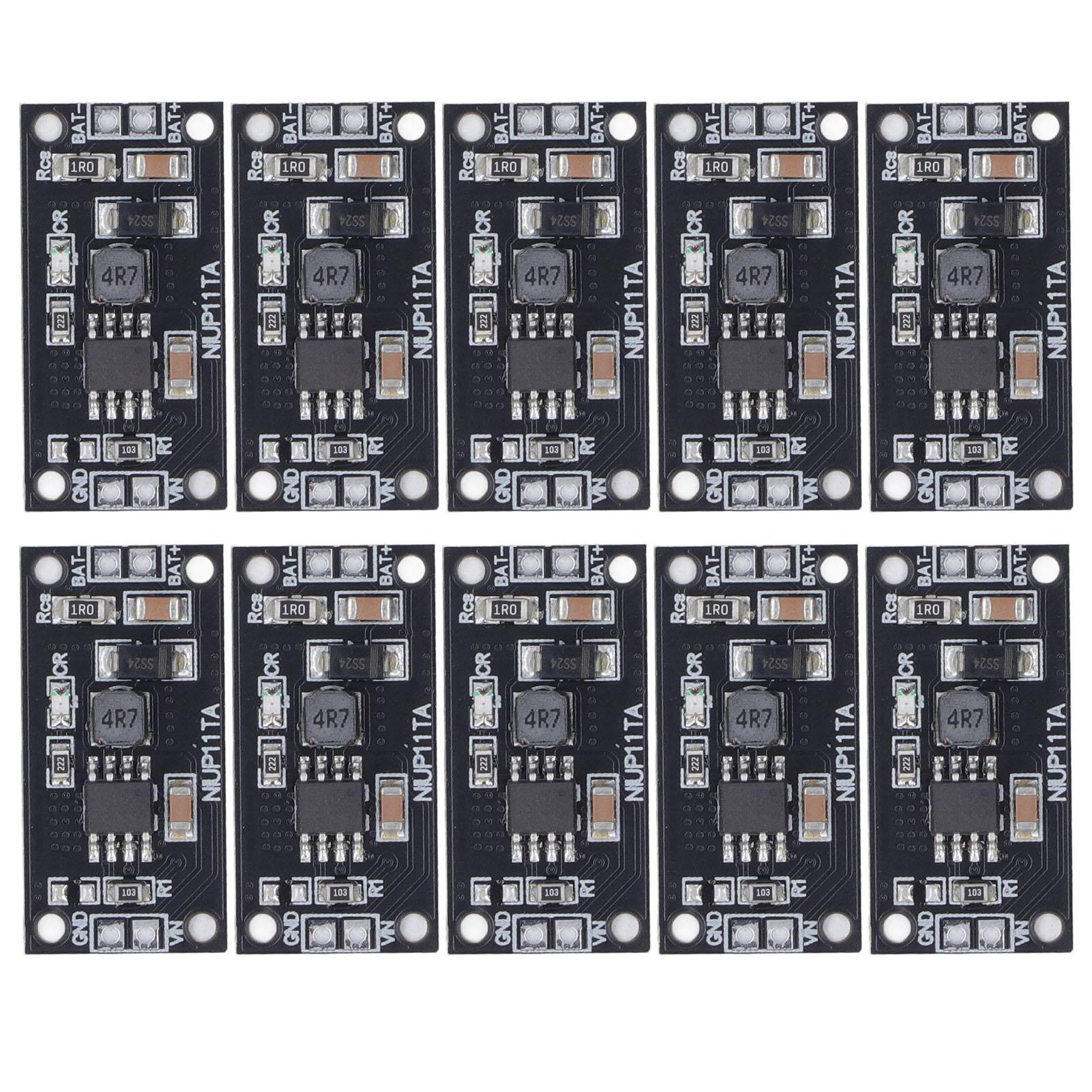 10 Pcs 1S NiMH NiCd Battery Charging Module Sturdy Hard Wearing PCB NiMH NiCd Battery Power Board
10 Pcs 1S NiMH NiCd Battery Charging Module Sturdy Hard Wearing PCB NiMH NiCd Battery Power Board