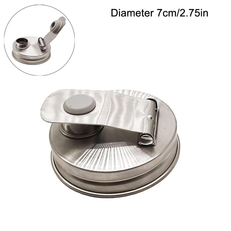 Регулярное горлышко Нержавеющая сталь Носик для наливания Крышка-флип для стеклянных банок Мейсона Ball 70mm серебряный
Регулярное горлышко Нержавеющая сталь Носик для наливания Крышка-флип для стеклянных банок Мейсона Ball 70mm серебряный