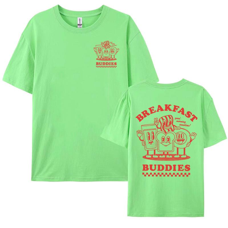 BREAKFAST BUDDIES Funny Meme T Shirt Mens Women Fashion Retro Cartoon Tee Shirt Cute Summer Casual Aesthetic Tshirt Streetwear 3XL
BREAKFAST BUDDIES Funny Meme T Shirt Mens Women Fashion Retro Cartoon Tee Shirt Cute Summer Casual Aesthetic Tshirt Streetwear 3XL
