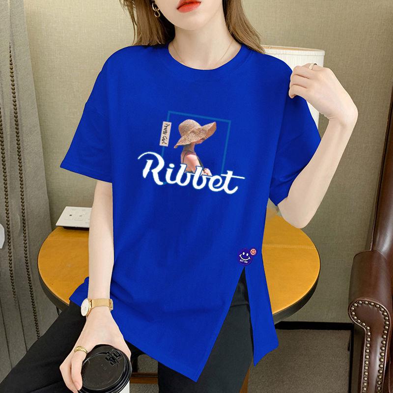 Women s 2025 Korean Style Cotton Slit Sleeve Top - Summer Loose Plus Size, Mid-Length Round Neck T-Shirt L
Women s 2025 Korean Style Cotton Slit Sleeve Top - Summer Loose Plus Size, Mid-Length Round Neck T-Shirt L
