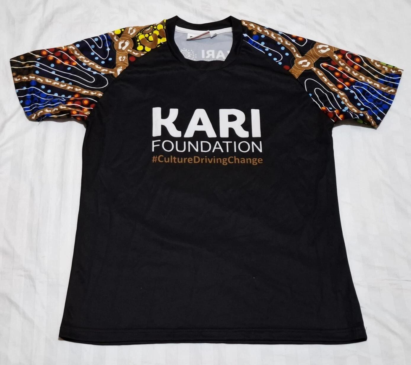 KARI FOUNDATION City to Surf T Shirt Tee 1st Nations Polyester New Mens M G85 2XL
KARI FOUNDATION City to Surf T Shirt Tee 1st Nations Polyester New Mens M G85 2XL