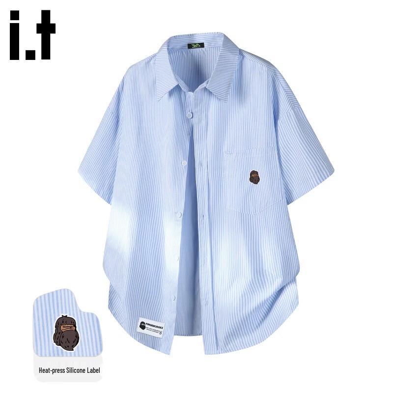 Fingercroxx Men s Striped Short Sleeve Casual Shirt 2XL
Fingercroxx Men s Striped Short Sleeve Casual Shirt 2XL