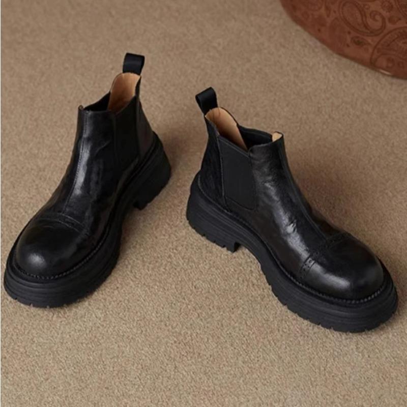 Ankle Boots Women s Autumn Winter New Retro Elastic Mouth One-pedal Short Boots Versatile Bootie Women s Fashi Chelsea Boots 40 чорний
Ankle Boots Women s Autumn Winter New Retro Elastic Mouth One-pedal Short Boots Versatile Bootie Women s Fashi Chelsea Boots 40 чорний