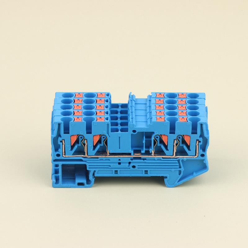 5Pcs PT2.5 QUATTRO Push-In Termin Spring Plug Cable Screwless Electrical Connector Two-in, Two-out Quick-connect Terminal Block
5Pcs PT2.5 QUATTRO Push-In Termin Spring Plug Cable Screwless Electrical Connector Two-in, Two-out Quick-connect Terminal Block