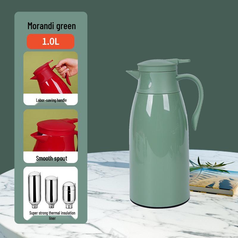 Large Capacity Silver-Plated Glass Thermos Flask - Insulated Hot Water Bottle for Home, Office, or Dorm.
Large Capacity Silver-Plated Glass Thermos Flask - Insulated Hot Water Bottle for Home, Office, or Dorm.