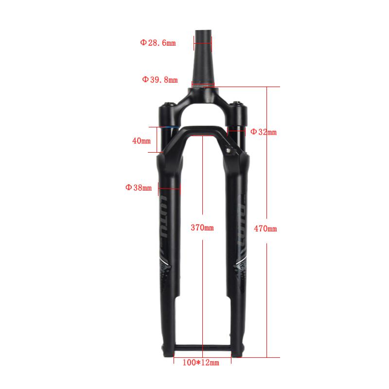 Gravel Magnesium Alloy Off-Road Front Fork 700C Shock Absorbing Air Suspension Conical Bicycle Disc Brake Thru Axle 100 * 12MM чорний
Gravel Magnesium Alloy Off-Road Front Fork 700C Shock Absorbing Air Suspension Conical Bicycle Disc Brake Thru Axle 100 * 12MM чорний