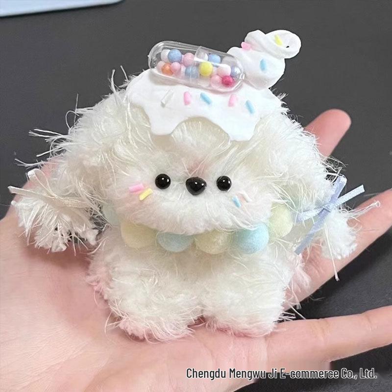 Плюшевая кукла-щенок ручной работы, подарочный набор на день рождения, из шерсти, с кроличьим мехом и шениллом, для девушки
Плюшевая кукла-щенок ручной работы, подарочный набор на день рождения, из шерсти, с кроличьим мехом и шениллом, для девушки