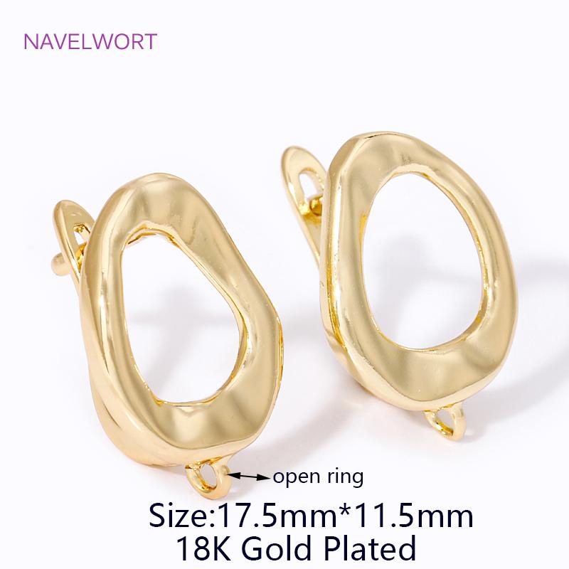 2/4Pcs 18K Gold Plated Earwires Fasteners,Brass Shvenzy Earring Hooks,For DIY Women s Anti-Allergy Earrings Making Accessories 2 pieces
2/4Pcs 18K Gold Plated Earwires Fasteners,Brass Shvenzy Earring Hooks,For DIY Women s Anti-Allergy Earrings Making Accessories 2 pieces