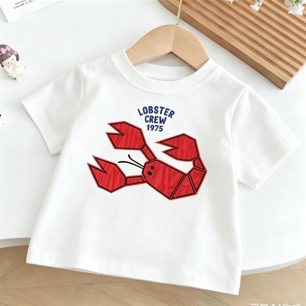 Trendy Tees For Boys And Girls Short-sleeved Tops Outer Wear Kids New Design T-shirt Round Neck Base Shirt Clothes 110
Trendy Tees For Boys And Girls Short-sleeved Tops Outer Wear Kids New Design T-shirt Round Neck Base Shirt Clothes 110