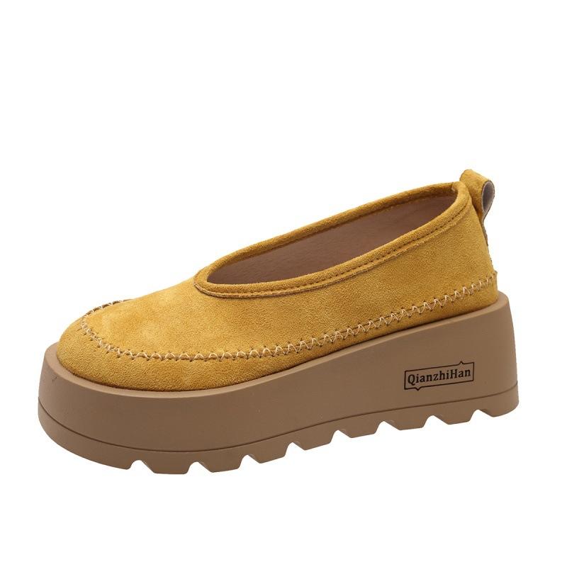 Весна 2025 новая повседневная модная универсальная темпераментная женская обувь на толстой подошве, из мягкой кожи, в стиле ретро, увеличивающая рост, на мягкой подошве, повседневная женская обувь 40
Весна 2025 новая повседневная модная универсальная темпераментная женская обувь на толстой подошве, из мягкой кожи, в стиле ретро, увеличивающая рост, на мягкой подошве, повседневная женская обувь 40