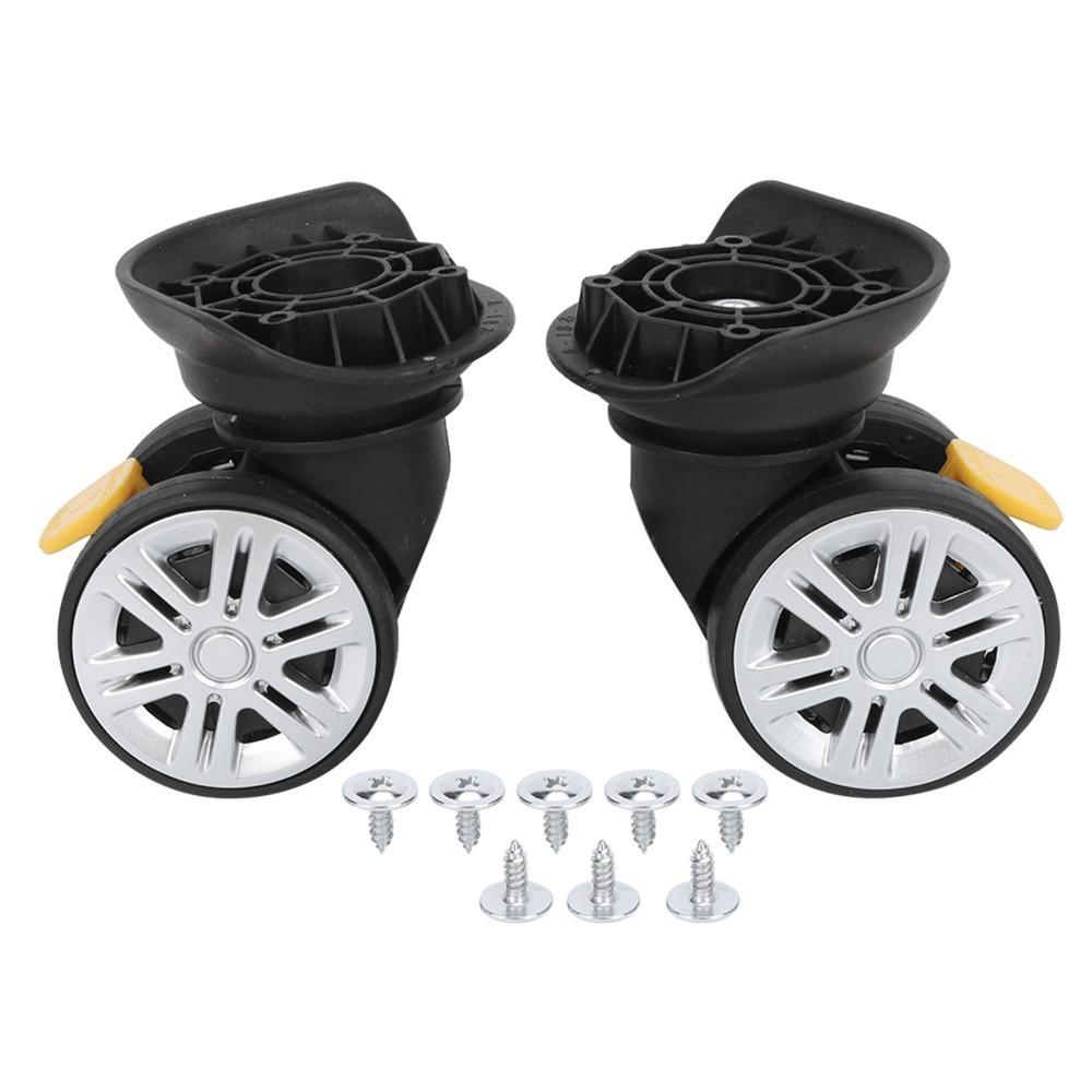 1 Pair Durable Mute Brake Luggage Wheels Replacement Swivel Black Suitcase Wheels Replacement Wheels Outdoor Use чорний
1 Pair Durable Mute Brake Luggage Wheels Replacement Swivel Black Suitcase Wheels Replacement Wheels Outdoor Use чорний