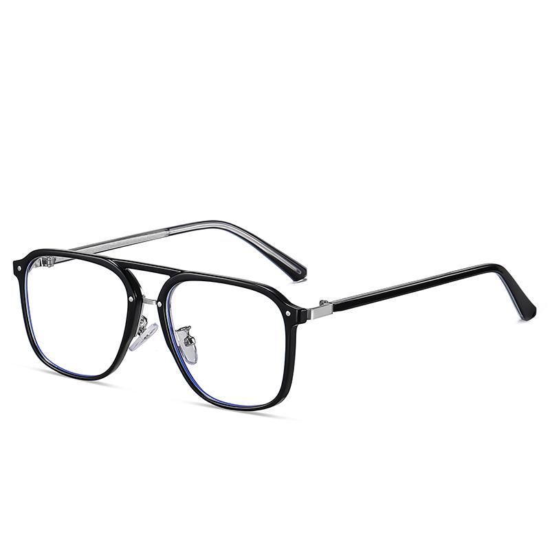 Anti Blue Rays Double Beam Square Finished Myopia Glasses Retro Transpareny Gray Prescription Spectacles 0 -0.5 -0.75 To -6.0 0
Anti Blue Rays Double Beam Square Finished Myopia Glasses Retro Transpareny Gray Prescription Spectacles 0 -0.5 -0.75 To -6.0 0