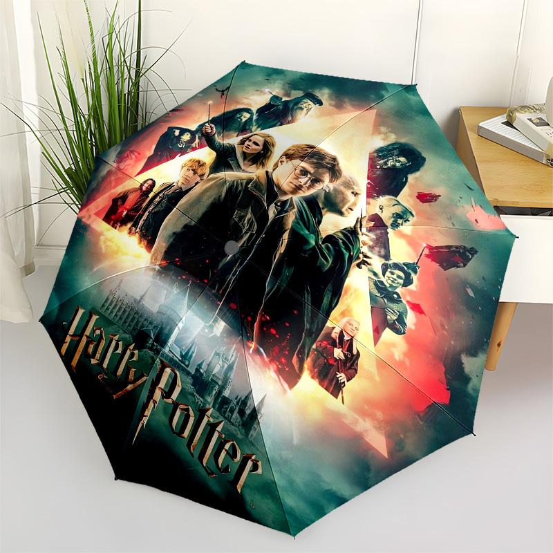 1pc Harry Potter Movie Poster Umbrella with Plastic Handle,Suitable for All Seasons Travel Outdoor Multi-functional UmbrellaDCS012
1pc Harry Potter Movie Poster Umbrella with Plastic Handle,Suitable for All Seasons Travel Outdoor Multi-functional UmbrellaDCS012