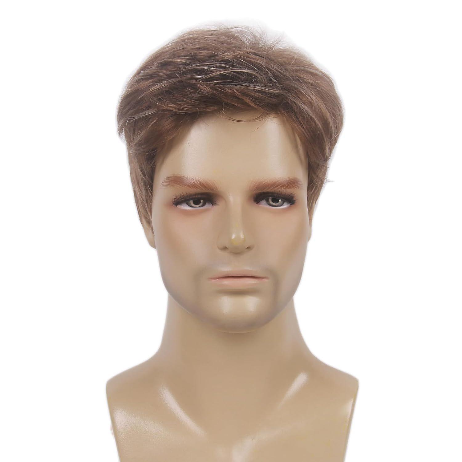 Men s Short Brown Heat-Resistant Synthetic Wig - Natural Realistic Style, Breathable Adjustable Cap for Daily & Casual Wear, Ready Stock 12inch
Men s Short Brown Heat-Resistant Synthetic Wig - Natural Realistic Style, Breathable Adjustable Cap for Daily & Casual Wear, Ready Stock 12inch