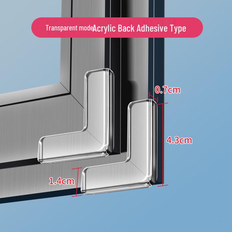 Silicone Transparent Corner Protector for Tables & Cabinets
Silicone Transparent Corner Protector for Tables & Cabinets