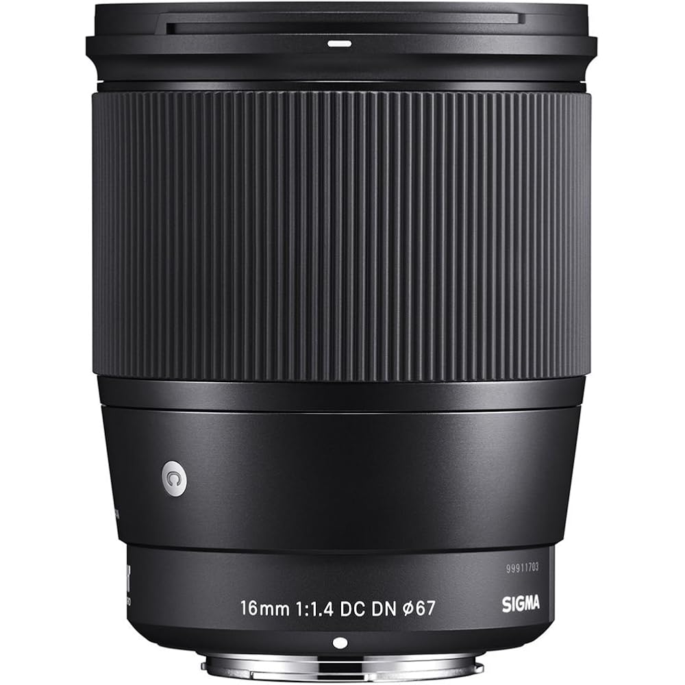 Sigma Lens 16mm F1.4 DC DN Sony E-Mount Single Focus Wide Angle APS-C Mirrorless Contemporary
Sigma Lens 16mm F1.4 DC DN Sony E-Mount Single Focus Wide Angle APS-C Mirrorless Contemporary