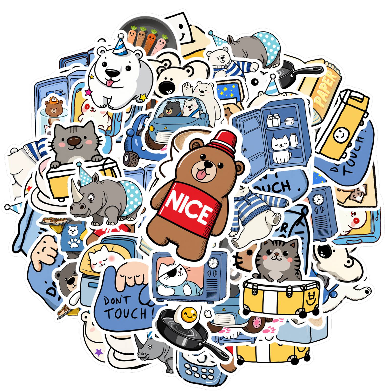 35pcs-50pcs Playful Kitchen Items Stickers Cartoon Cute Characters Stickers Stickers For Suitcase Fridge Phone
35pcs-50pcs Playful Kitchen Items Stickers Cartoon Cute Characters Stickers Stickers For Suitcase Fridge Phone