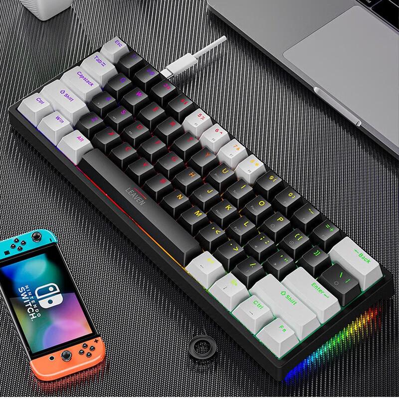 K620 Wired RGB Hot-Swappable Gaming Mechanical Keyboard
K620 Wired RGB Hot-Swappable Gaming Mechanical Keyboard