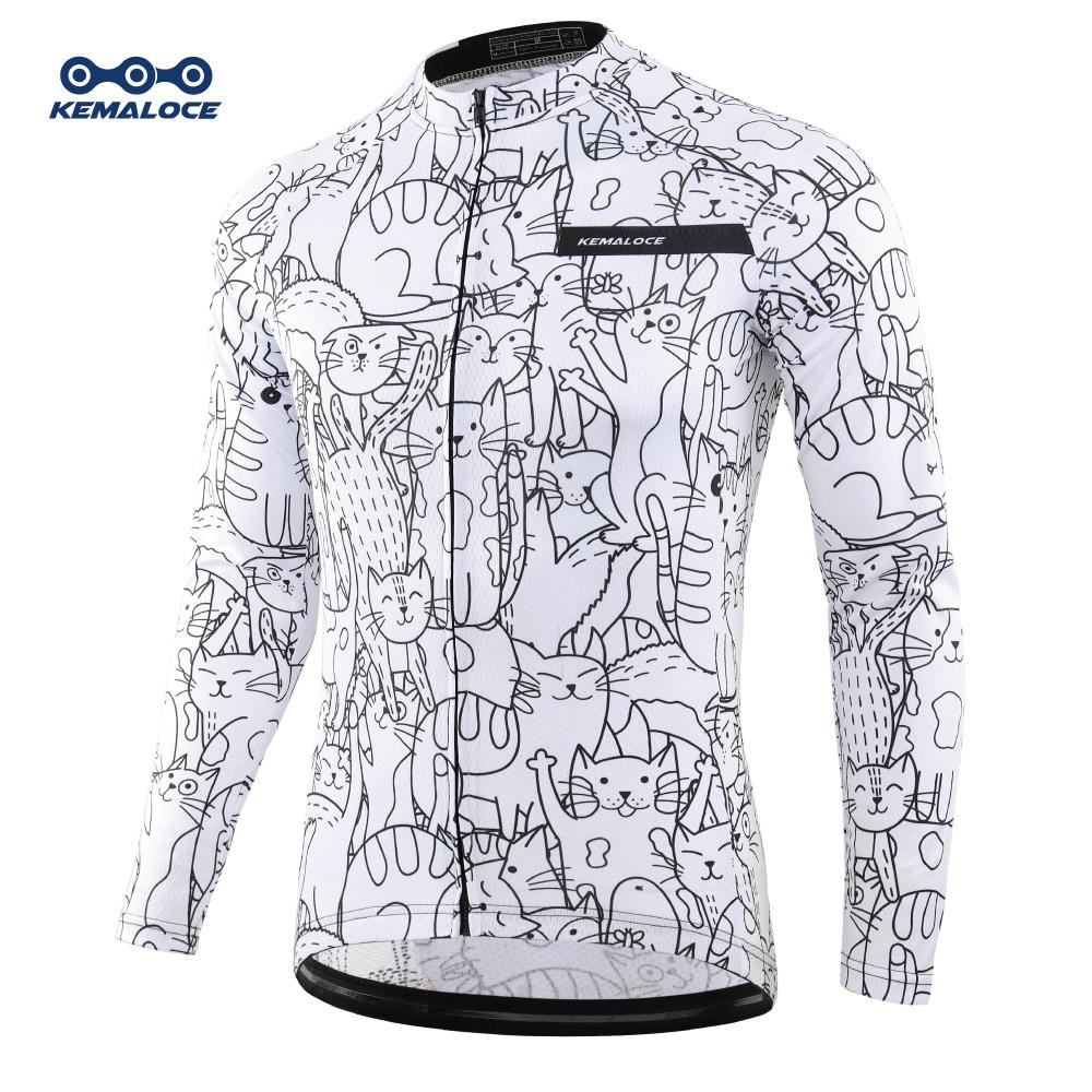 KEMALOCE Cycling Jersey Long Sleeves Men&Women White&Black Cartoon 2024 Bicycle Jersey Team Summer Premium Anti UV Cycle Clothes L
KEMALOCE Cycling Jersey Long Sleeves Men&Women White&Black Cartoon 2024 Bicycle Jersey Team Summer Premium Anti UV Cycle Clothes L