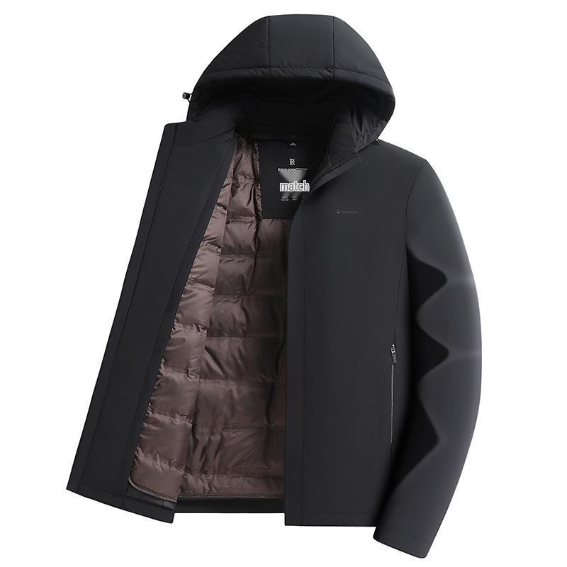 S611 Men s Thick Hooded Winter Down Jacket with Removable Liner 3XL чорний
S611 Men s Thick Hooded Winter Down Jacket with Removable Liner 3XL чорний