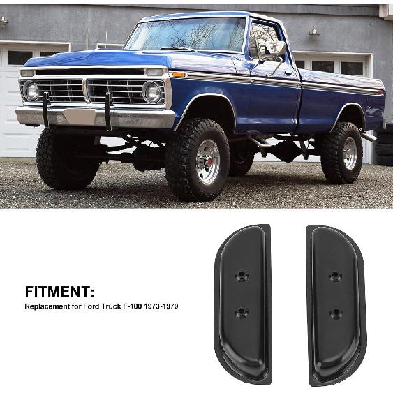 Door Armrest Cup Holder Insert, Metal Replacement for F-Series Trucks 1973-1979, Fits into Door Panel (Black)
Door Armrest Cup Holder Insert, Metal Replacement for F-Series Trucks 1973-1979, Fits into Door Panel (Black)