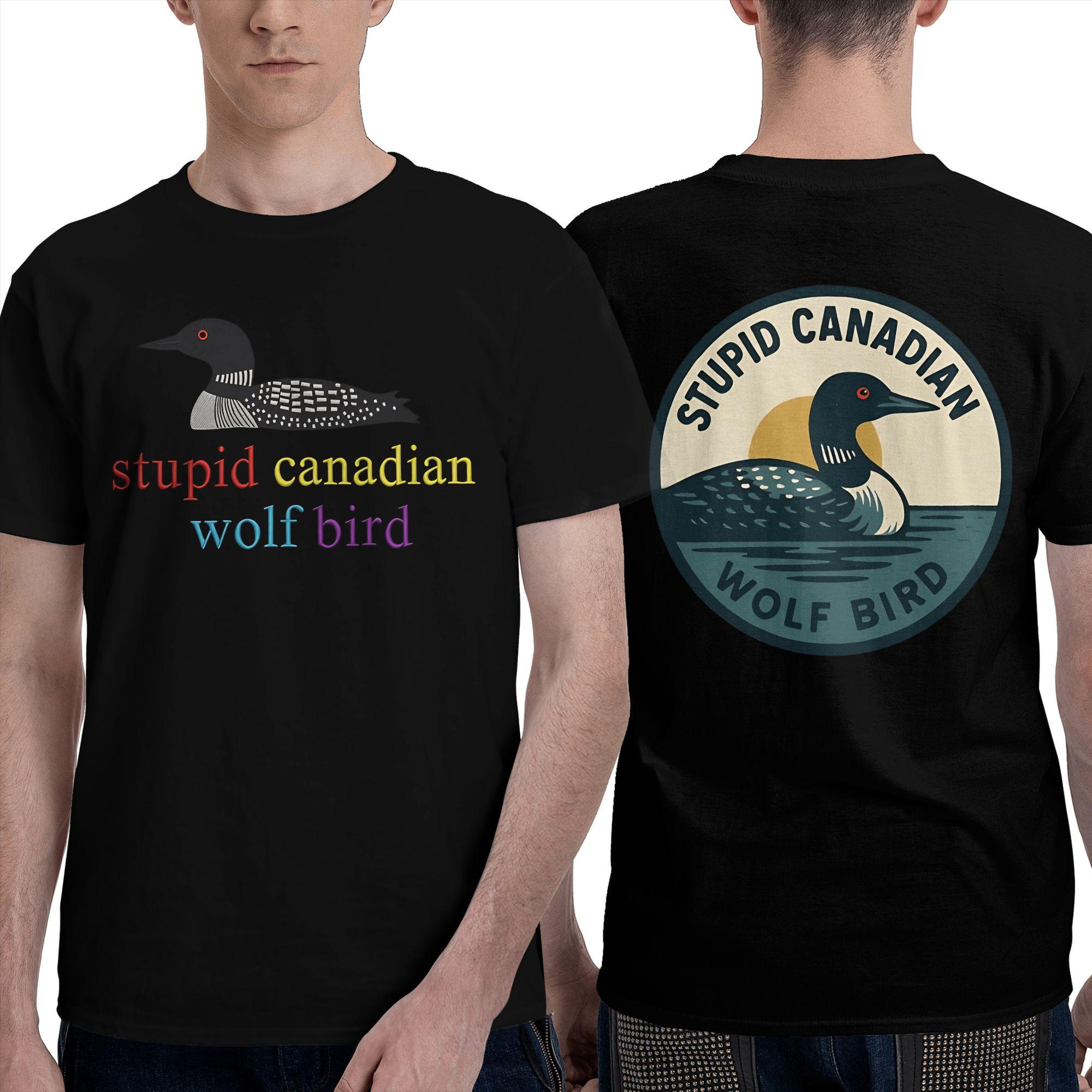 Hollander Stupid Canadian Wolf Bird Loon Lover TShirt Trending Short Sleeve Streetwear Tshirt Summer Cotton Oversized Tees 2XL
Hollander Stupid Canadian Wolf Bird Loon Lover TShirt Trending Short Sleeve Streetwear Tshirt Summer Cotton Oversized Tees 2XL