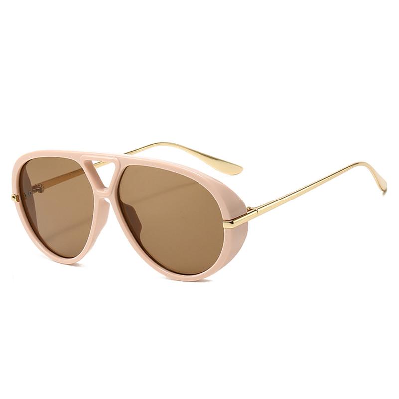SHAUNA Ins Popular Fashion Double Bridges Pilot Women Oversized Sunglasses Retro Candy Color Gradient UV400 Men Punk Sun Glasses
SHAUNA Ins Popular Fashion Double Bridges Pilot Women Oversized Sunglasses Retro Candy Color Gradient UV400 Men Punk Sun Glasses