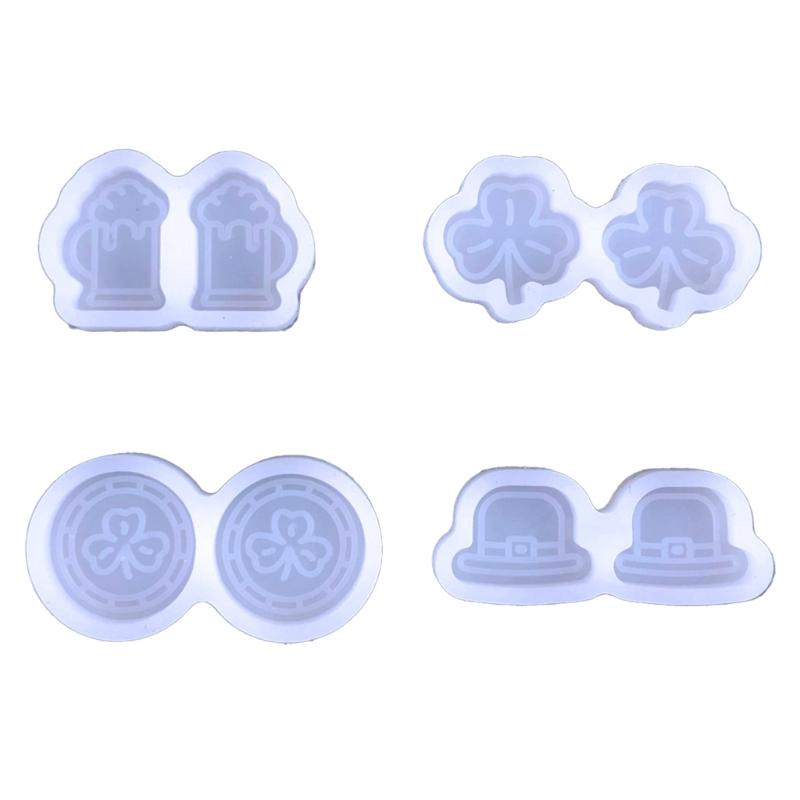 Create Unique Earrings with 4Pcs Stylish Epoxy Resin Mould Home Decoration Accessory for Jewelry Making Crafters 1 чистый
Create Unique Earrings with 4Pcs Stylish Epoxy Resin Mould Home Decoration Accessory for Jewelry Making Crafters 1 чистый