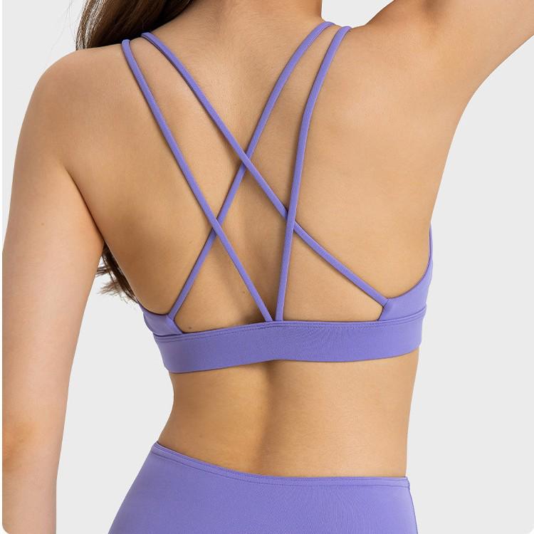 Lulu Cross Hollow-Out Sports Bra - Beautiful Back Design for Yoga, Pilates, Jogging, and Fitness Large
Lulu Cross Hollow-Out Sports Bra - Beautiful Back Design for Yoga, Pilates, Jogging, and Fitness Large