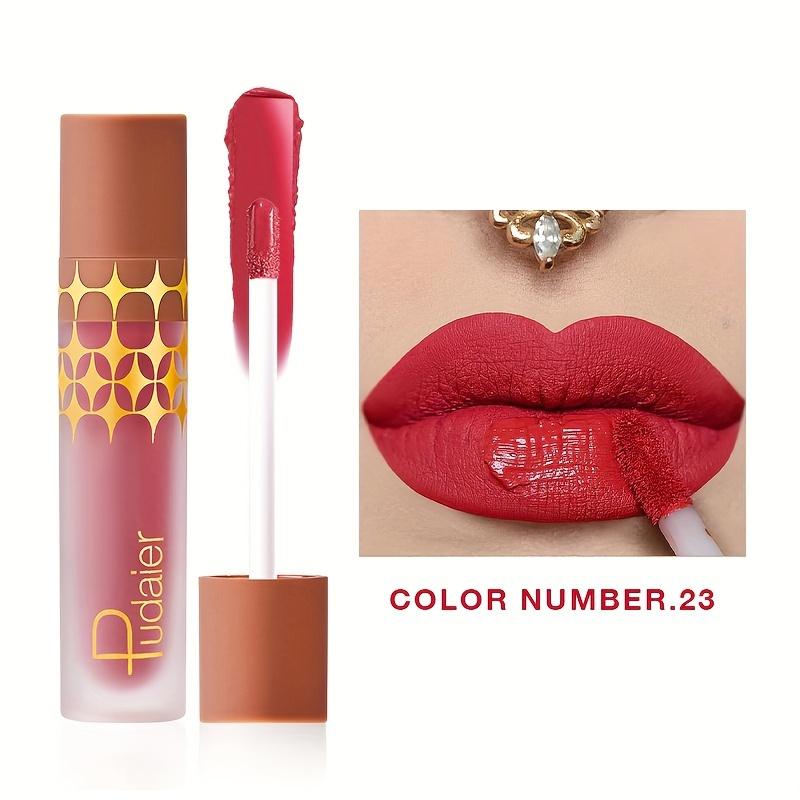 24 цвета высокопигментированная матовая глазурь для губ - стойкая, устойчивая к размазыванию жидкая помада красно-коричневых тонов для вечернего макияжа губ 23#
24 цвета высокопигментированная матовая глазурь для губ - стойкая, устойчивая к размазыванию жидкая помада красно-коричневых тонов для вечернего макияжа губ 23#