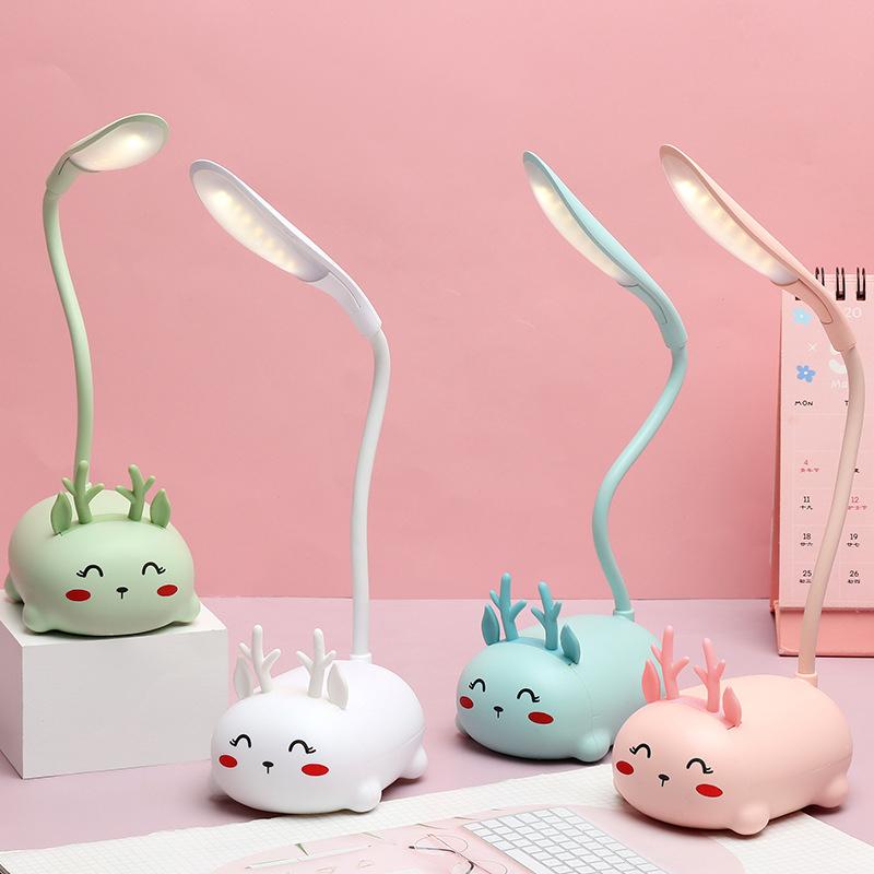 USB светодиодная настольная лампа, милая мультяшная лампа, перезаряжаемая светодиодная лампа для чтения, ночник для защиты глаз, рождественский подарок для ребенка Colour Randomly
USB светодиодная настольная лампа, милая мультяшная лампа, перезаряжаемая светодиодная лампа для чтения, ночник для защиты глаз, рождественский подарок для ребенка Colour Randomly