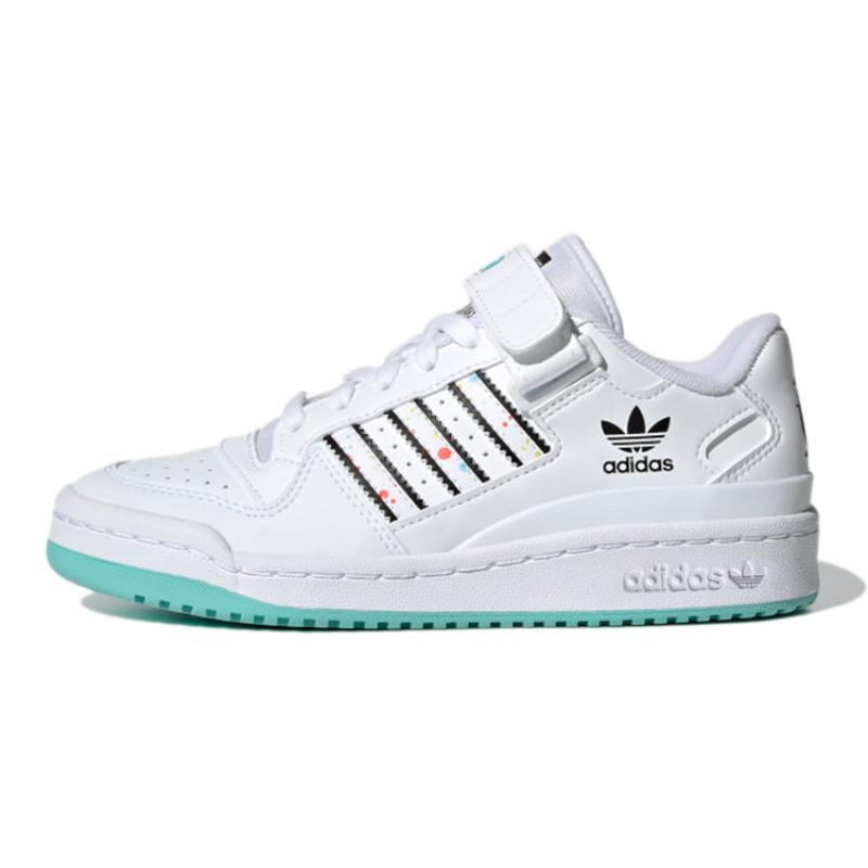 Adidas Originals FORUM Low J Abrasion Resistant Low Top Kids Skateboarding Shoes White Black Blue Sneakers H01440 38
Adidas Originals FORUM Low J Abrasion Resistant Low Top Kids Skateboarding Shoes White Black Blue Sneakers H01440 38
