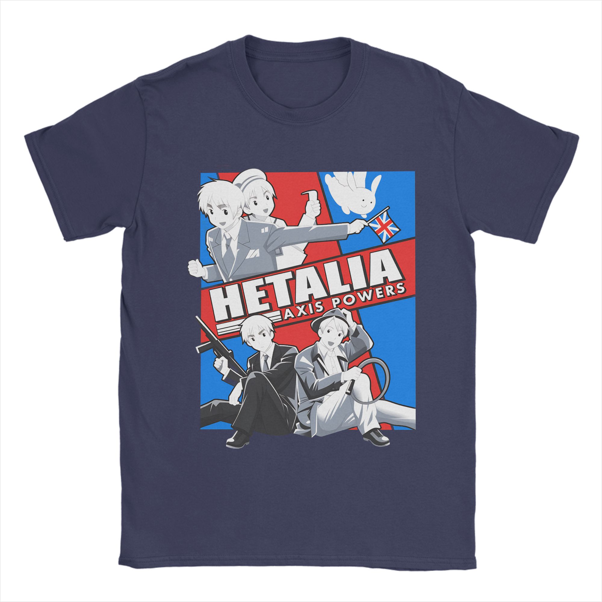 Hetalia Axis Powers TShirt for Men Creative Cotton Tee Shirt Crew Neck Short Sleeve T Shirts Printed Clothes 4XL
Hetalia Axis Powers TShirt for Men Creative Cotton Tee Shirt Crew Neck Short Sleeve T Shirts Printed Clothes 4XL