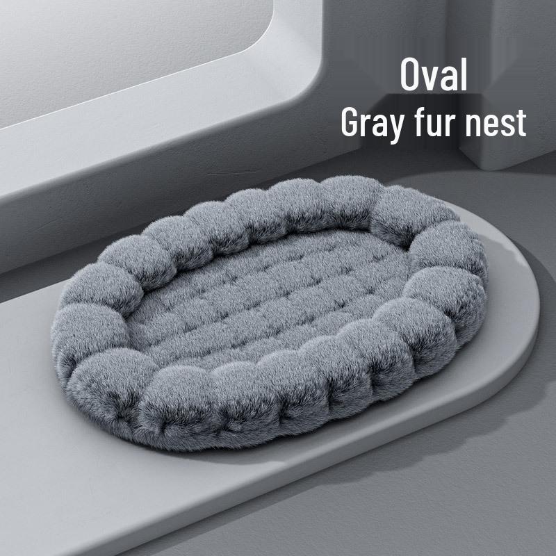 Peibeile Heated Fleece Pet Mat - Washable, Self-Warming Pad for Cats & Dogs Oval Gray 45*60cm
Peibeile Heated Fleece Pet Mat - Washable, Self-Warming Pad for Cats & Dogs Oval Gray 45*60cm