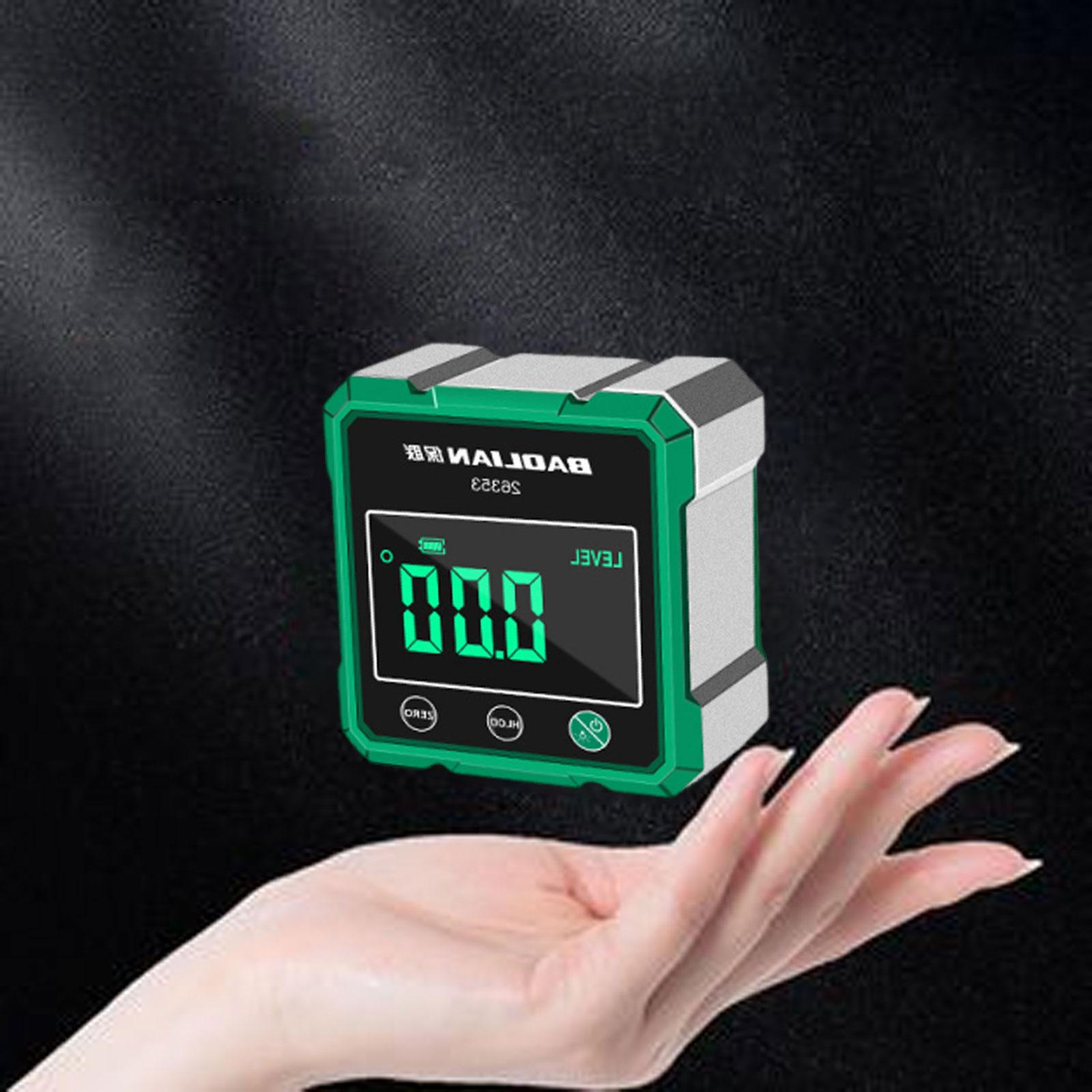 Digital Inclinometer 4x90 Degree Practical Level Angle Gauge Meter for Construction 4 Sided Magnetic
Digital Inclinometer 4x90 Degree Practical Level Angle Gauge Meter for Construction 4 Sided Magnetic